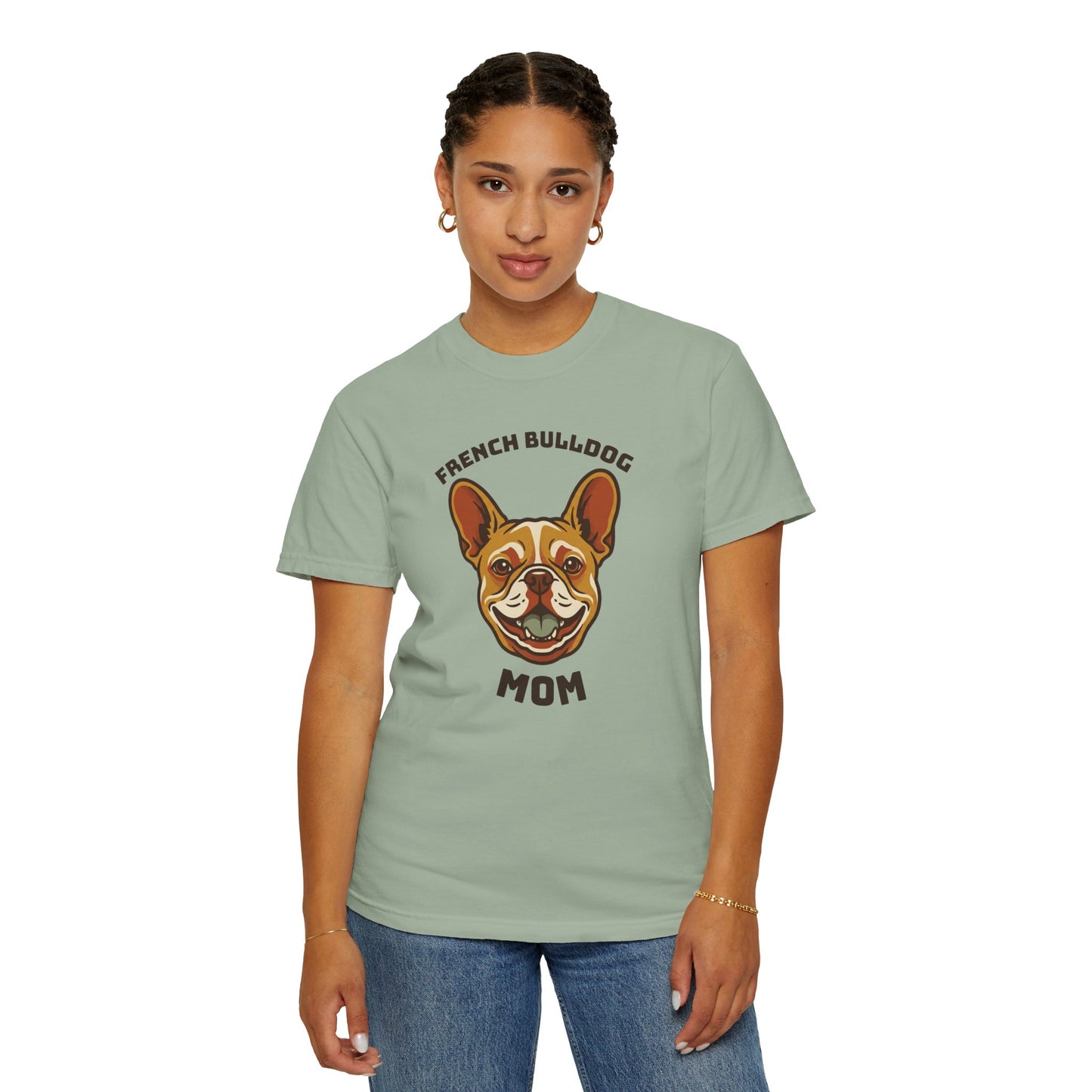 French Bulldog Mom Shirt — Retro Dog Mom Gift Tee for Women