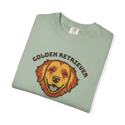 Golden Retriever Dad Shirt — Retro Dog Dad Gift Tee for Men