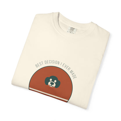 Gotcha Day Sunset Shirt — Retro Rescue Dog Adoption Anniversary Comfort Colors® Tee
