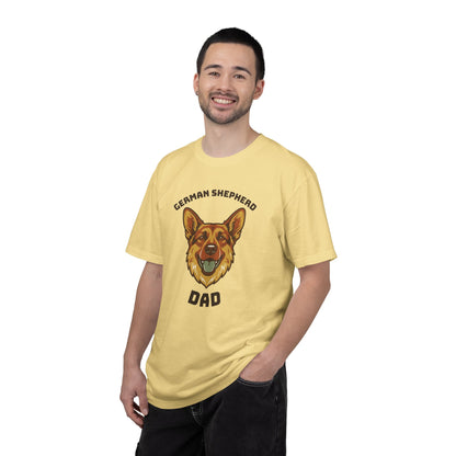 German Shepherd Dad Shirt — Retro Dog Dad Gift Tee for Men