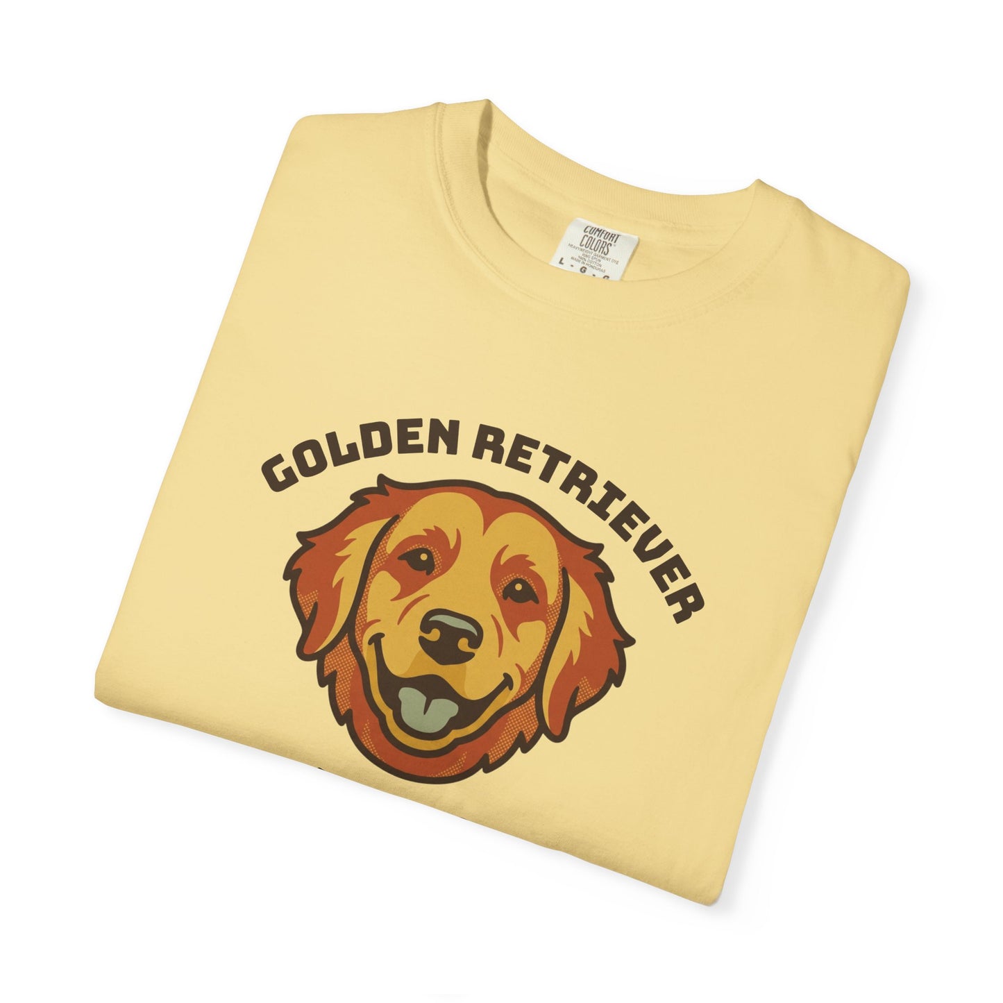 Golden Retriever Dad Shirt — Retro Dog Dad Gift Tee for Men