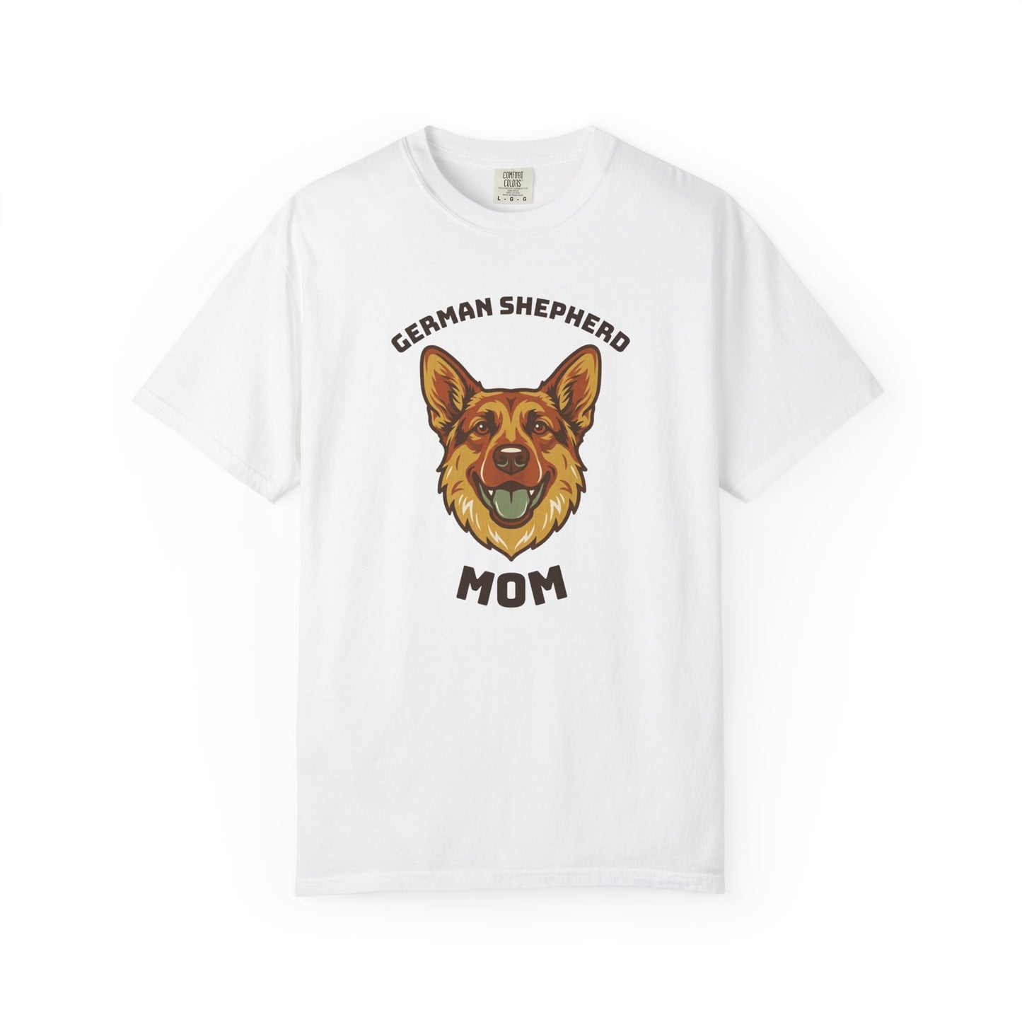 German Shepherd Mom Shirt — Retro Dog Mom Gift Tee for Women