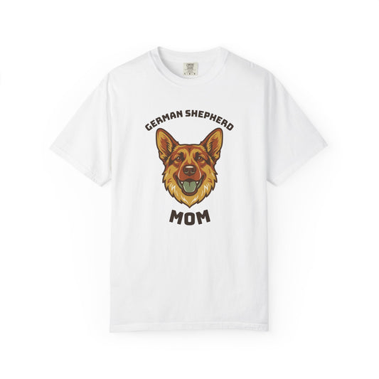 German Shepherd Mom Shirt — Retro Dog Mom Gift Tee for Women