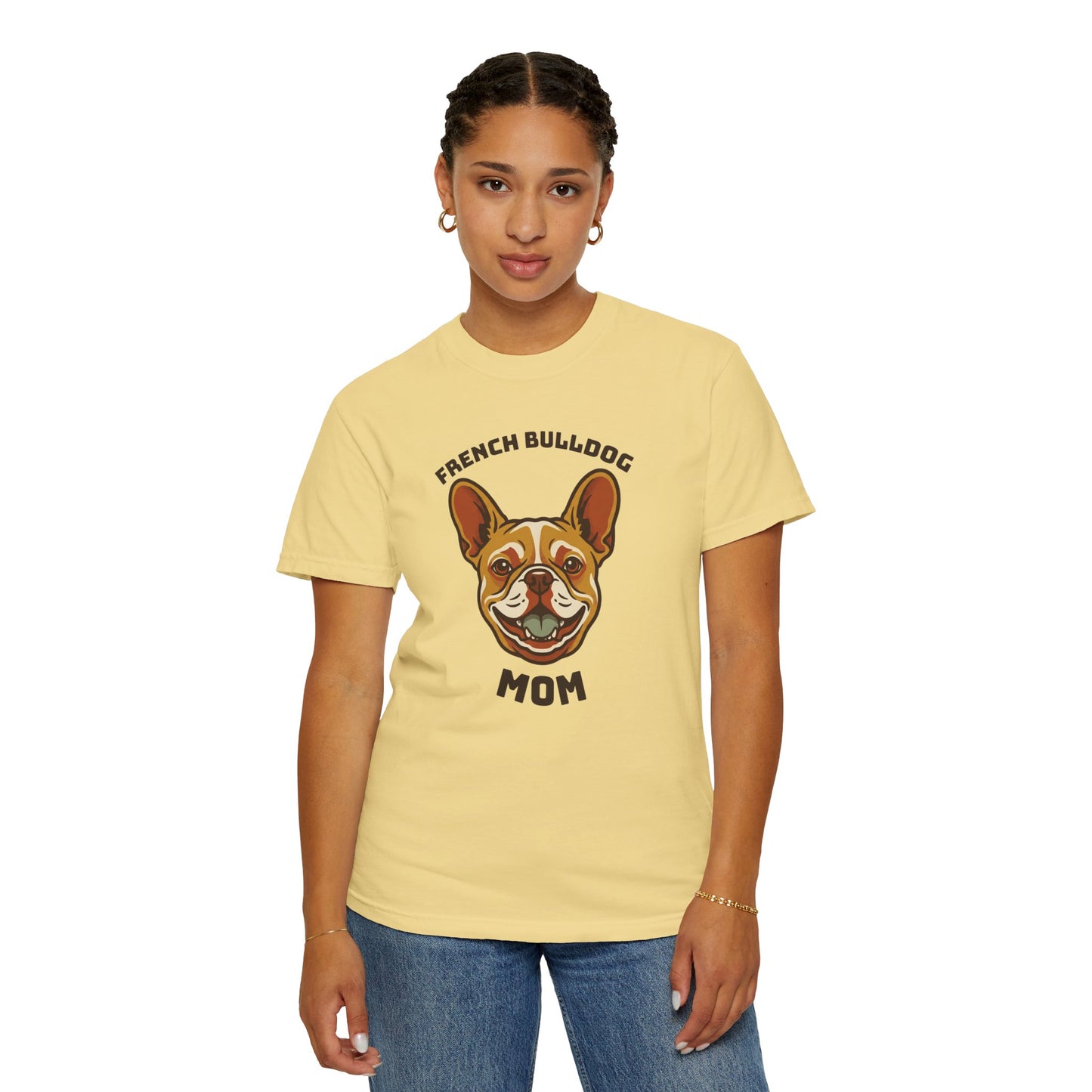 French Bulldog Mom Shirt — Retro Dog Mom Gift Tee for Women