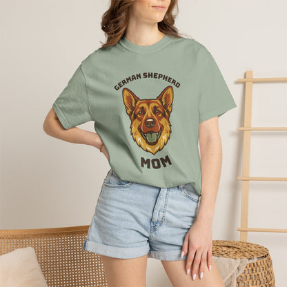 German Shepherd Mom Shirt — Retro Dog Mom Gift Tee for Women