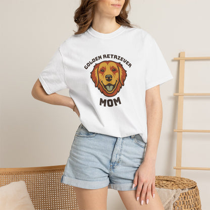 Golden Retriever Mom Shirt — Retro Dog Mom Gift Tee for Women