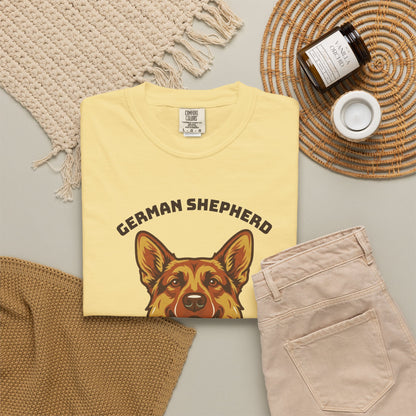 German Shepherd Dad Shirt — Retro Dog Dad Gift Tee for Men