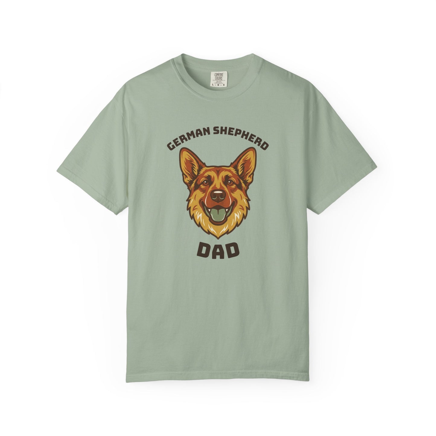 German Shepherd Dad Shirt — Retro Dog Dad Gift Tee for Men