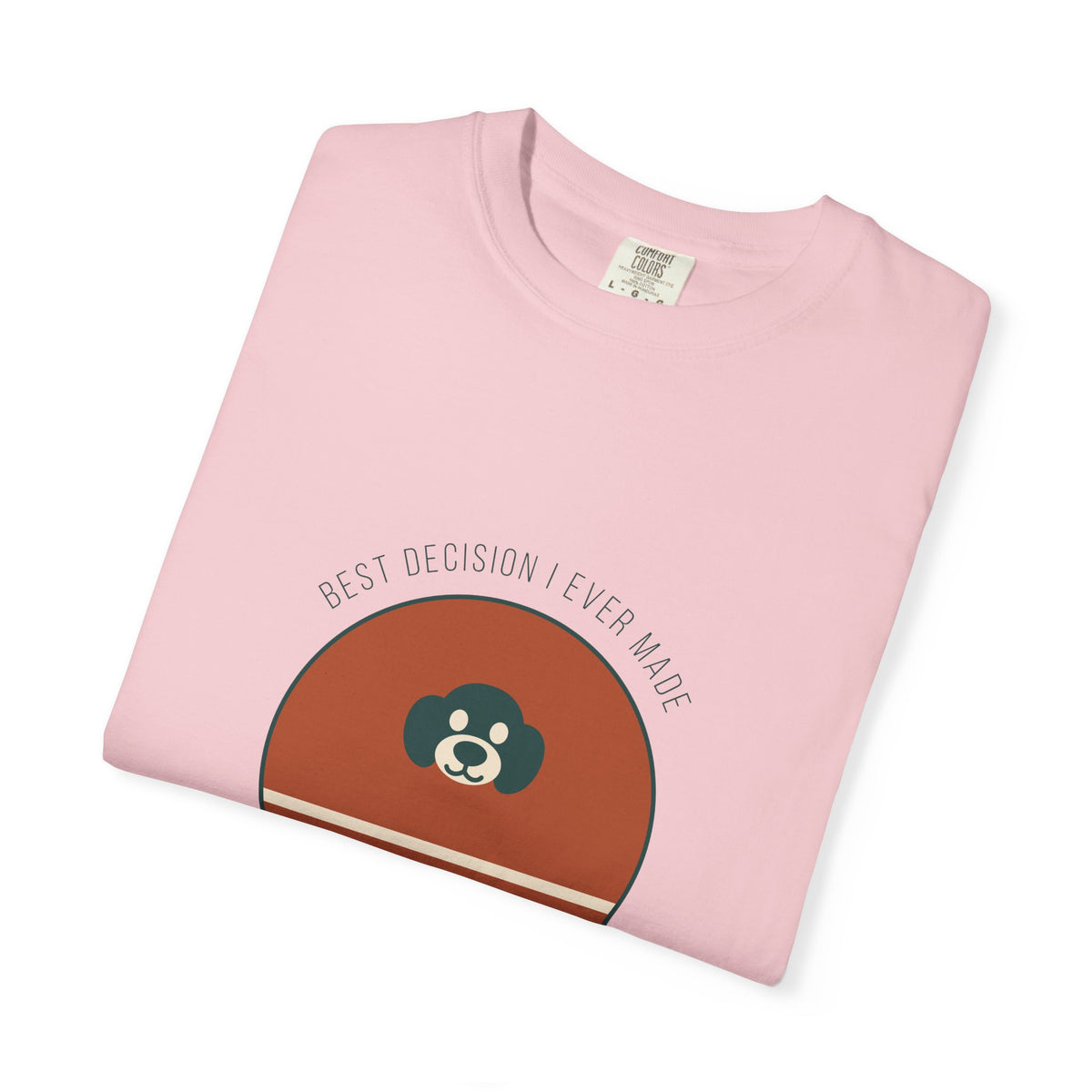 Gotcha Day Sunset Shirt — Retro Rescue Dog Adoption Anniversary Comfort Colors® Tee