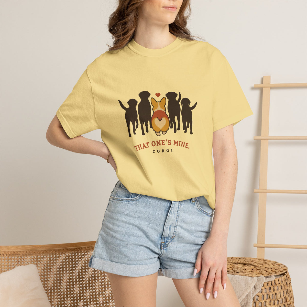 Corgi Pack T-Shirt — "That One's Mine" Cute Dog Lover Tee