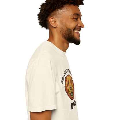 Golden Retriever Dad Shirt — Retro Dog Dad Gift Tee for Men