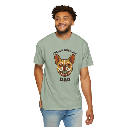 French Bulldog Dad Shirt — Retro Dog Dad Gift Tee for Men