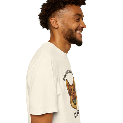 German Shepherd Dad Shirt — Retro Dog Dad Gift Tee for Men