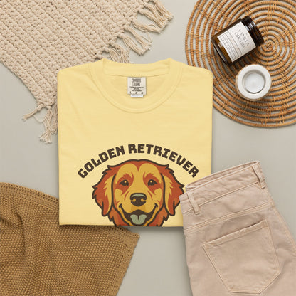 Golden Retriever Dad Shirt — Retro Dog Dad Gift Tee for Men