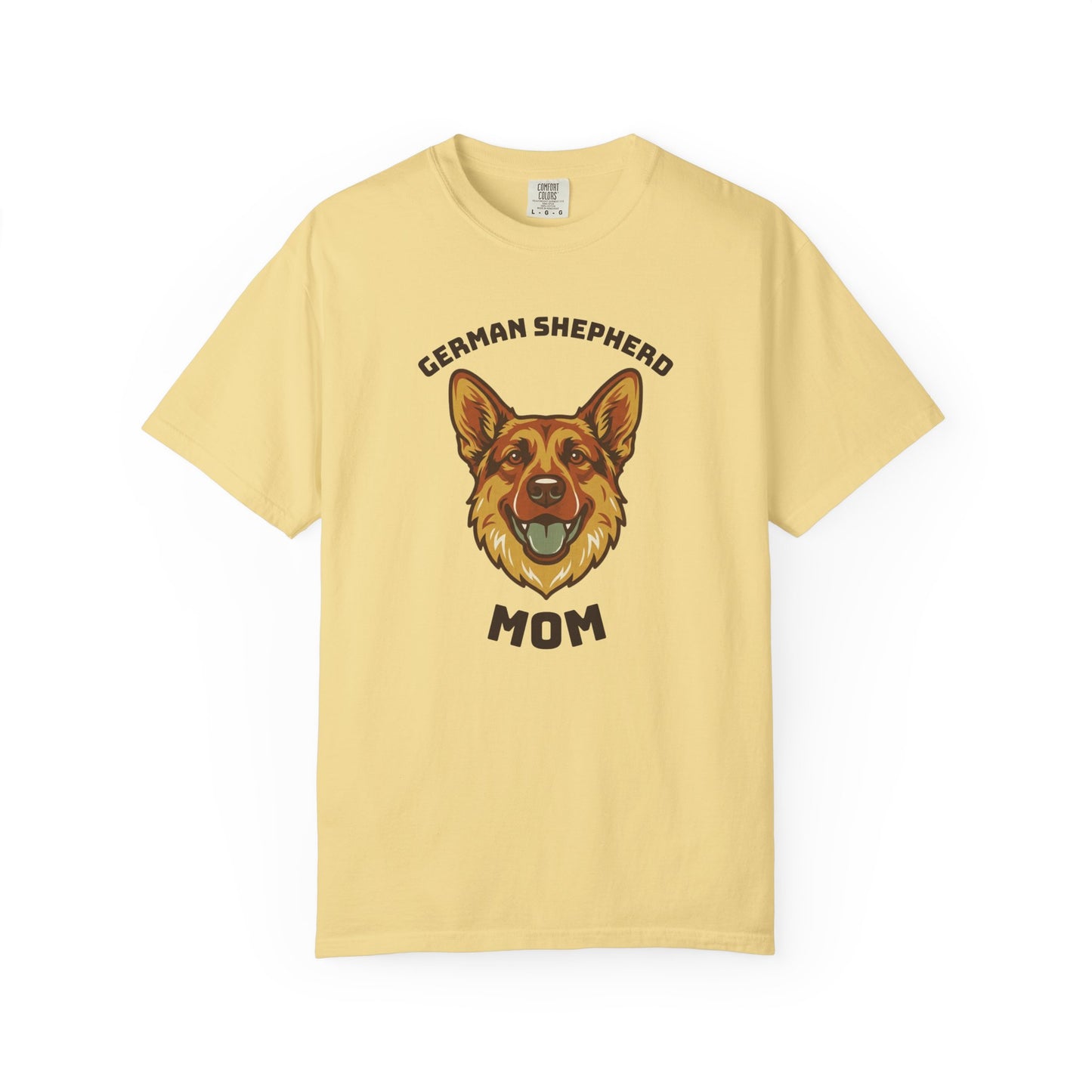 German Shepherd Mom Shirt — Retro Dog Mom Gift Tee for Women