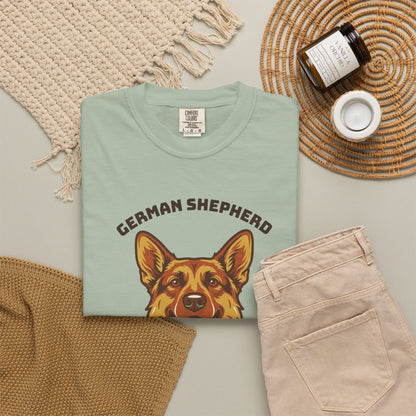 German Shepherd Dad Shirt — Retro Dog Dad Gift Tee for Men