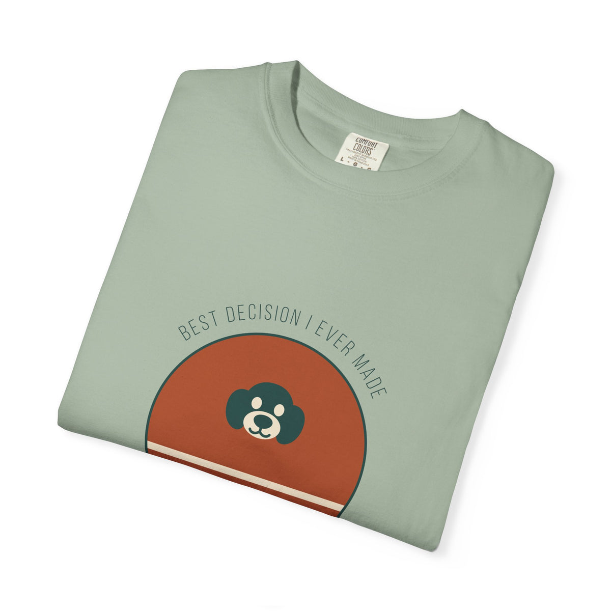 Gotcha Day Sunset Shirt — Retro Rescue Dog Adoption Anniversary Comfort Colors® Tee