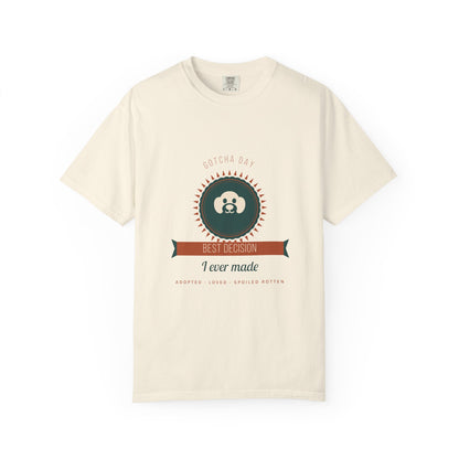 Gotcha Day Shirt — "Best Decision I Ever Made" Rescue Dog Comfort Colors® Tee