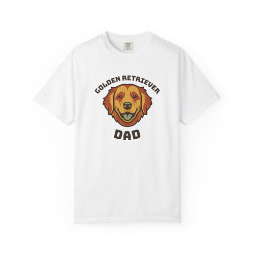 Golden Retriever Dad Shirt — Retro Dog Dad Gift Tee for Men