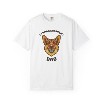 German Shepherd Dad Shirt — Retro Dog Dad Gift Tee for Men