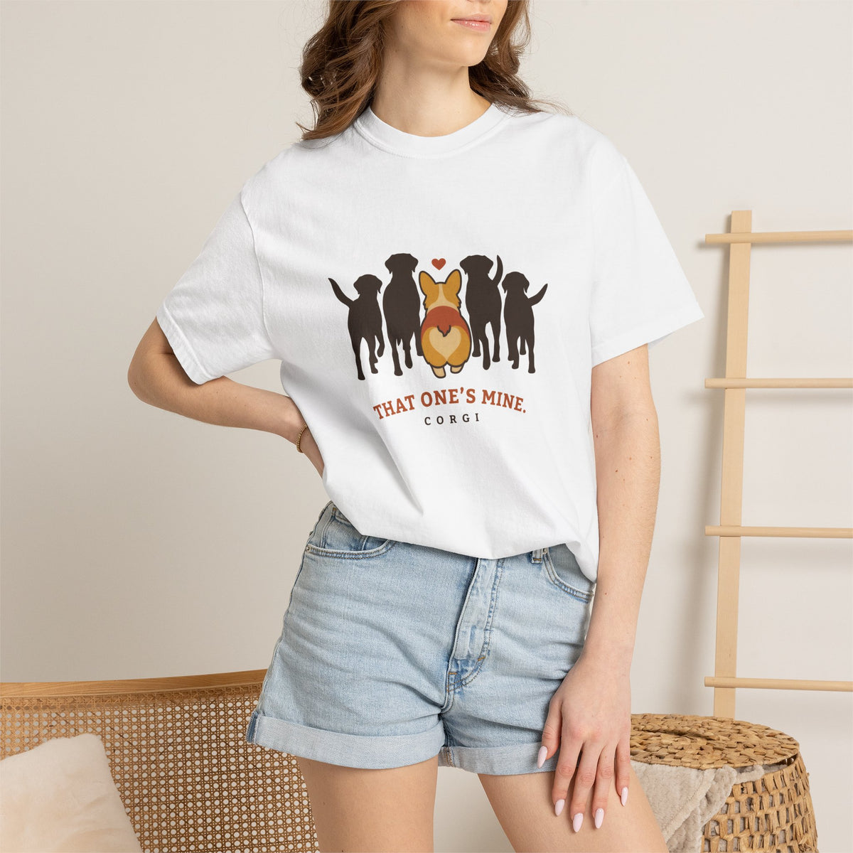 Corgi Pack T-Shirt — "That One's Mine" Cute Dog Lover Tee