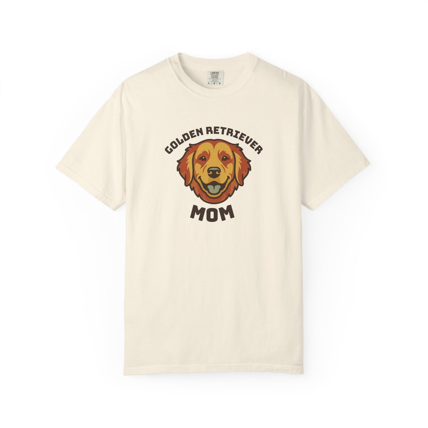 Golden Retriever Mom Shirt — Retro Dog Mom Gift Tee for Women