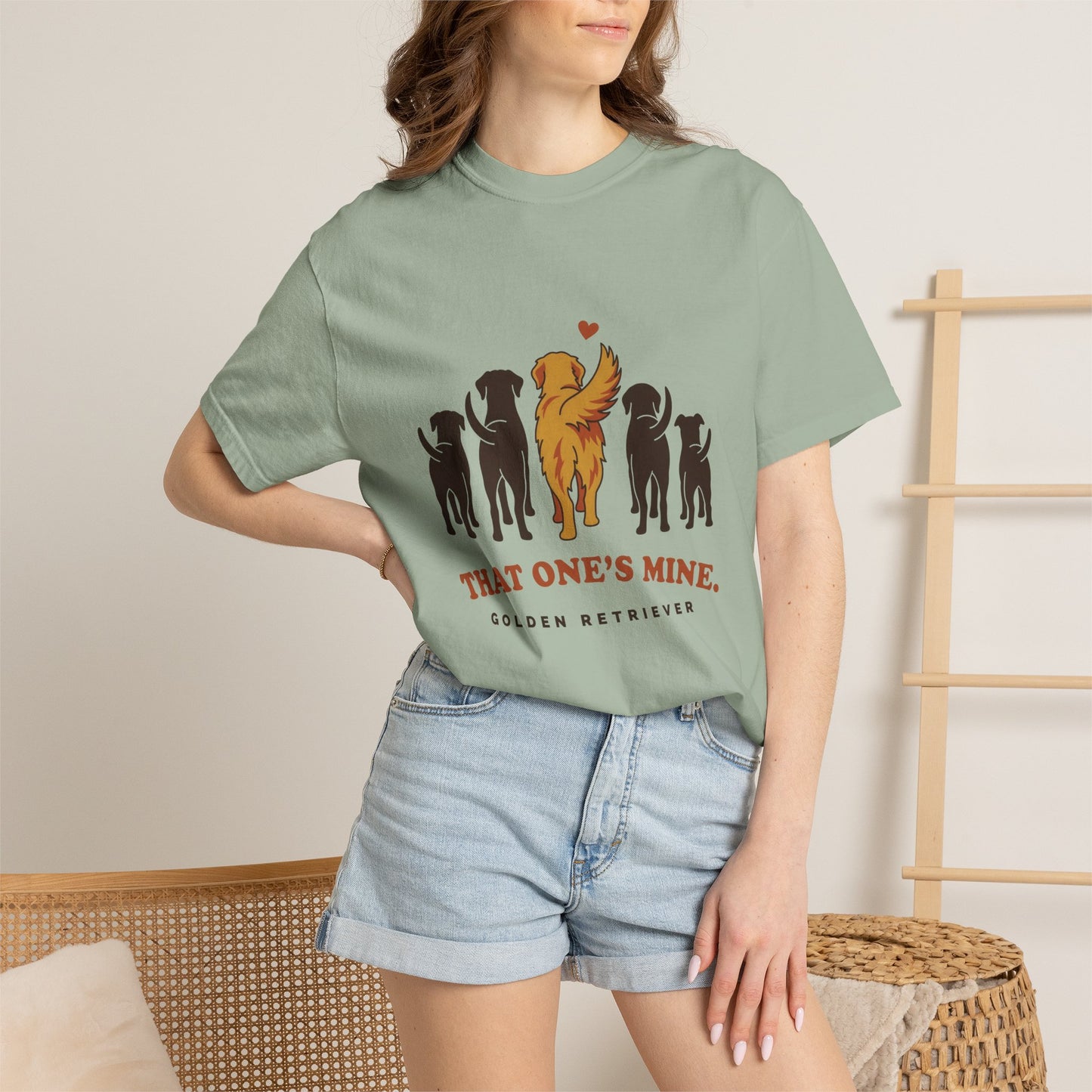 That One's Mine — Golden Retriever Tee