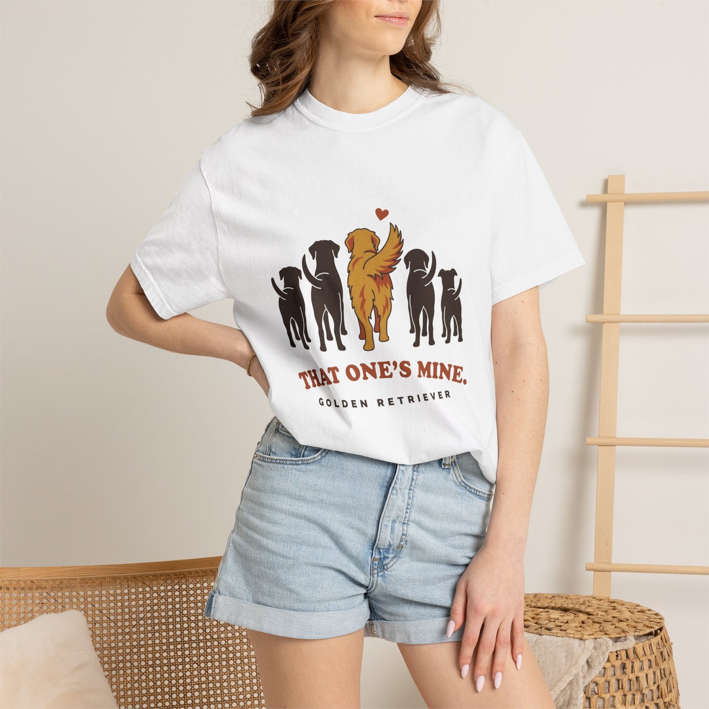 That One's Mine — Golden Retriever Tee