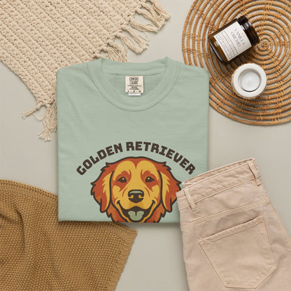 Golden Retriever Dad Shirt — Retro Dog Dad Gift Tee for Men