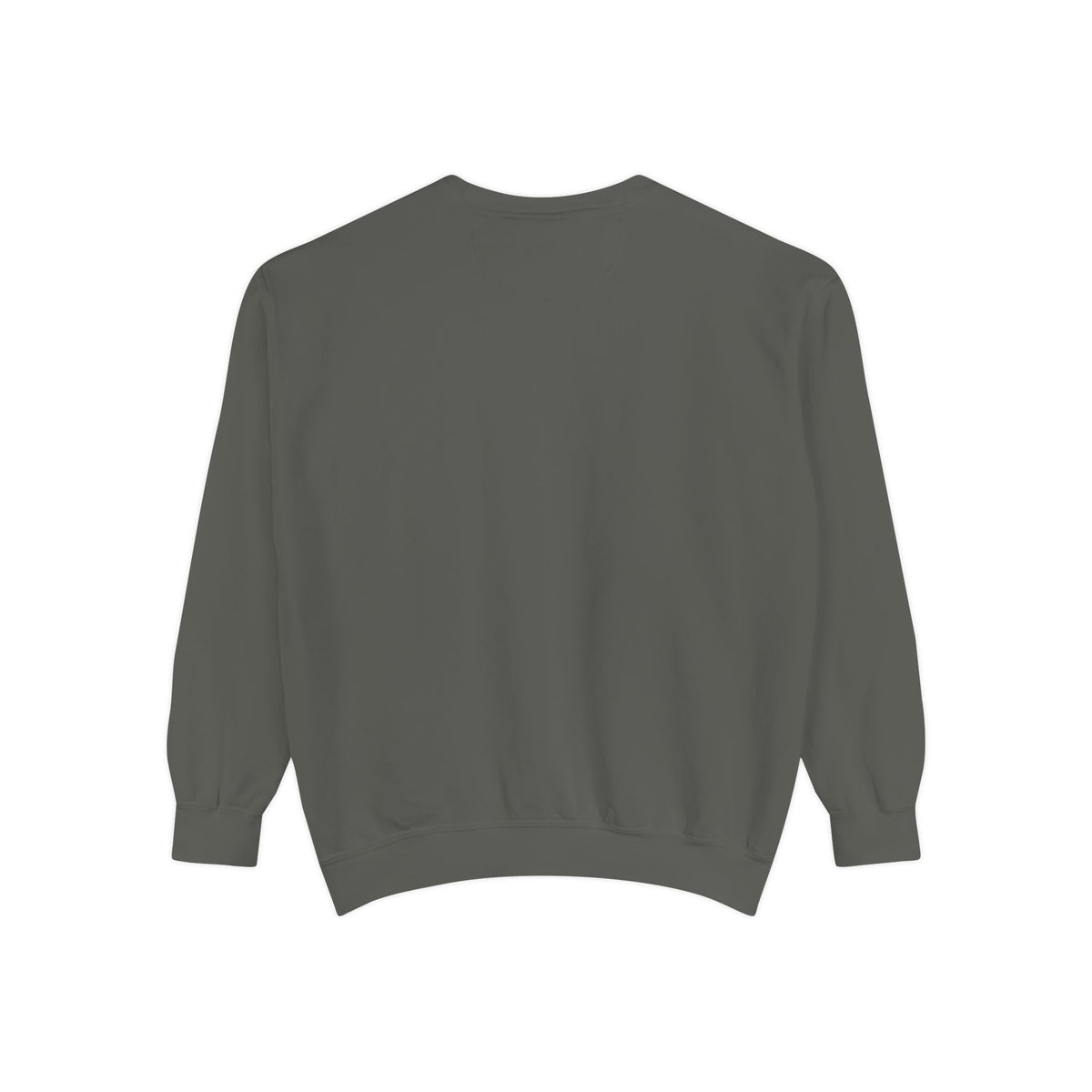 German Shepherd Halloween Sweatshirt — Dog with Pumpkin Comfort Colors Crewneck