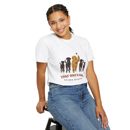 That One's Mine — Golden Retriever Tee