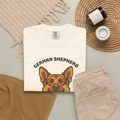 German Shepherd Dad Shirt — Retro Dog Dad Gift Tee for Men
