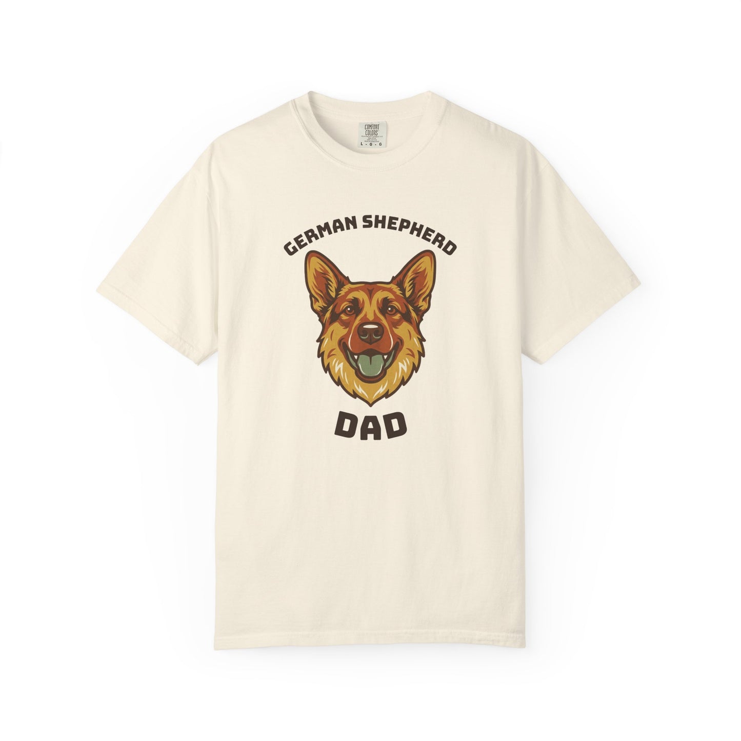 German Shepherd Dad Shirt — Retro Dog Dad Gift Tee for Men