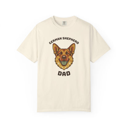 German Shepherd Dad Shirt — Retro Dog Dad Gift Tee for Men
