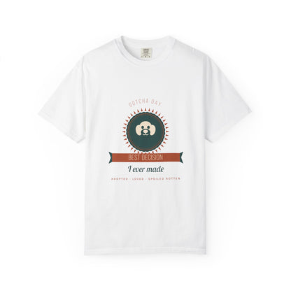 Gotcha Day Shirt — "Best Decision I Ever Made" Rescue Dog Comfort Colors® Tee