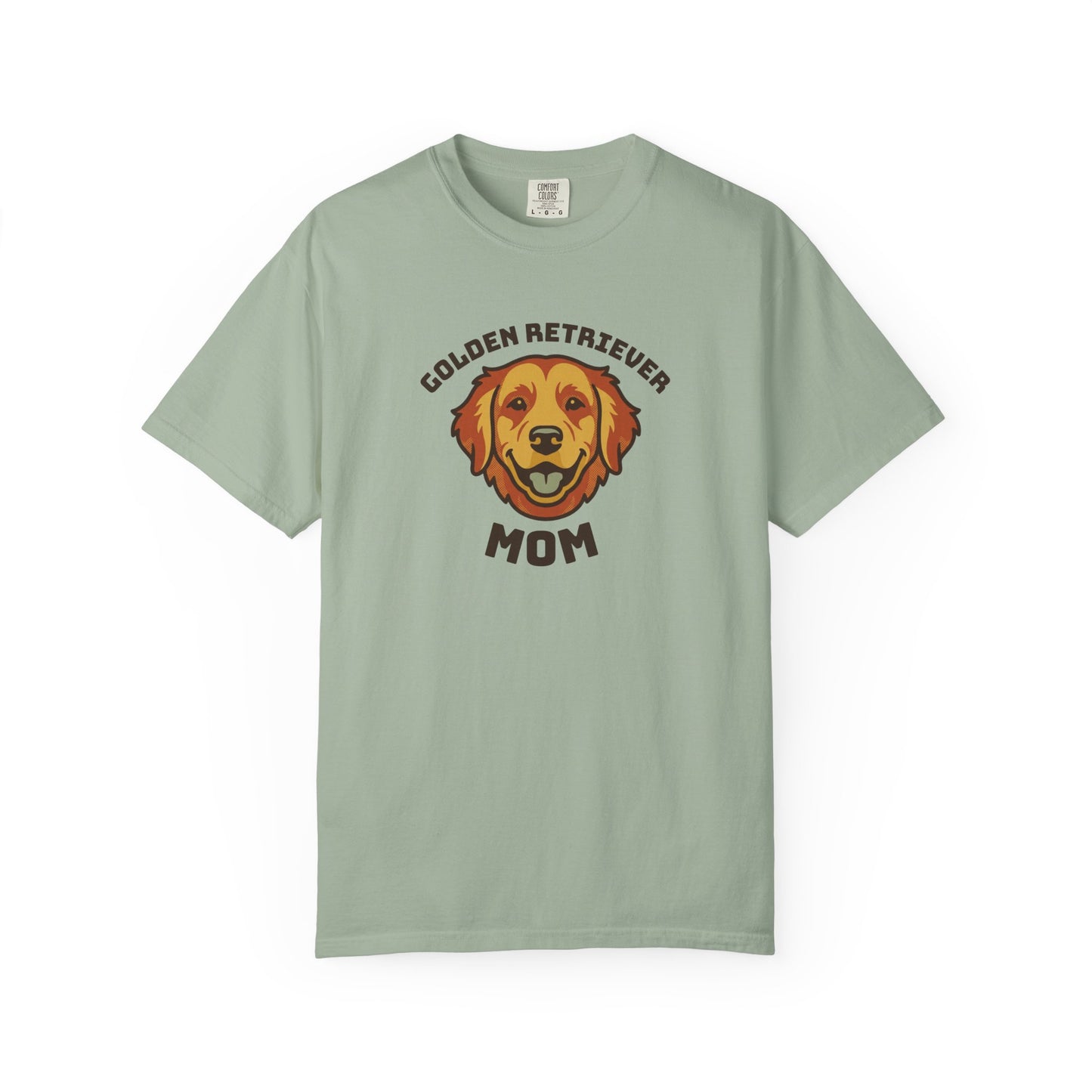 Golden Retriever Mom Shirt — Retro Dog Mom Gift Tee for Women