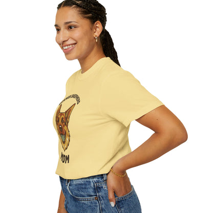 German Shepherd Mom Shirt — Retro Dog Mom Gift Tee for Women
