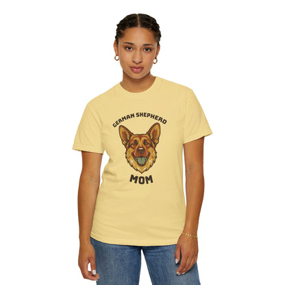 German Shepherd Mom Shirt — Retro Dog Mom Gift Tee for Women